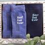 Best Dad Ever Merino Wool And Bamboo Socks Gift Set, thumbnail 1 of 7