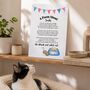 Personalised Pet Poem Print, thumbnail 3 of 12