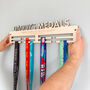 Running Medals Personalised Medal Hanger Display, thumbnail 2 of 8