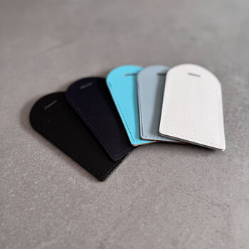 Personalised Leather Luggage Tag, 6 of 9