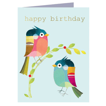 Mini Birdie Birthday Card, 3 of 5