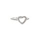 Heart Rings Cz, Rose Or Yellow Gold Vermeil 925 Silver, thumbnail 8 of 10