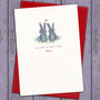 Bunny Anniversary Or Pick Your Favourite Wording Card, thumbnail 3 of 12