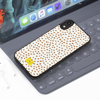 Personalised Cheetah Print iPhone Case, 2 of 2