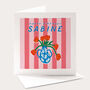 Personalised Birthday Flowers Card, thumbnail 1 of 4