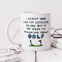 Personalised Mug 'Thinking About Golf', thumbnail 1 of 3