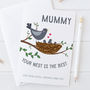 Your Nest Is The Best Personalised Mothers Day Card, thumbnail 3 of 6