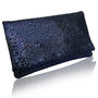 Plain Sparkly Sequin Clutch, thumbnail 5 of 6