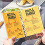 Personalised BBQ Recipe Notebook, thumbnail 4 of 7