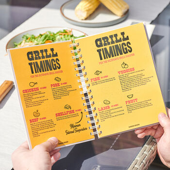 Personalised BBQ Recipe Notebook, 4 of 7