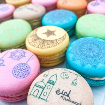 Eid Mubarak Macaron Selection Box, 4 of 9