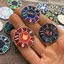 Customisable Dice D12 Enamel Pins, thumbnail 6 of 6