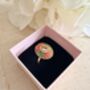 Antique Multicoloured Meenakari Gold Ring, thumbnail 6 of 6