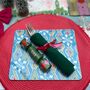 Pack Of Four Vibrant Christmas Placemats, thumbnail 8 of 12