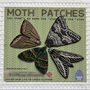 Iron On Moth Patches, thumbnail 1 of 4