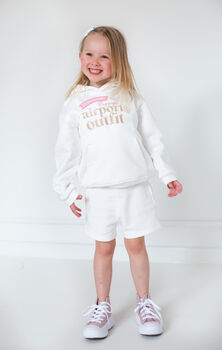 'Airport Outfit' Personalised Holiday Hoodie Jumper, 2 of 4