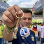 Personalised World Cup Football And Trophy Keychain, thumbnail 1 of 9