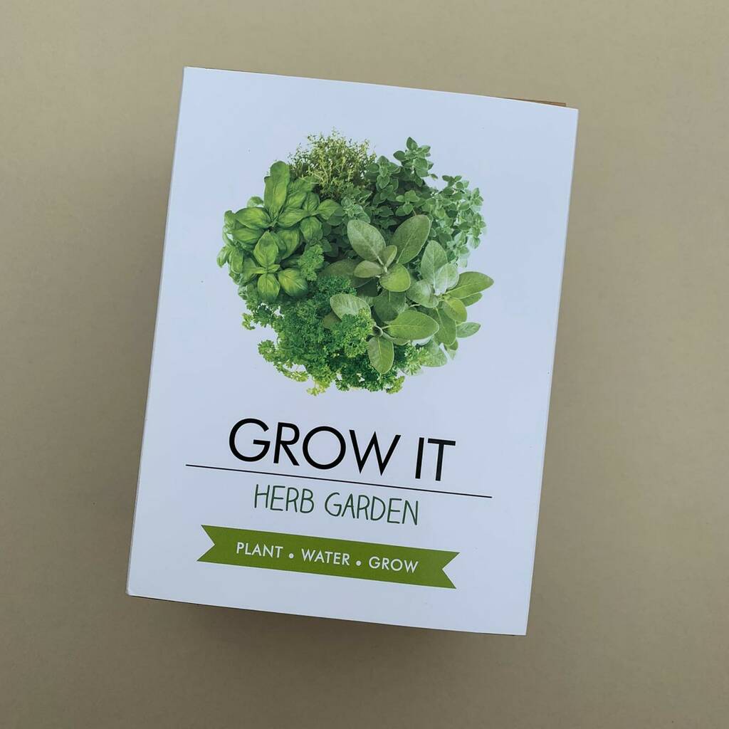Grow It Herb Garden Gift Box By Nest