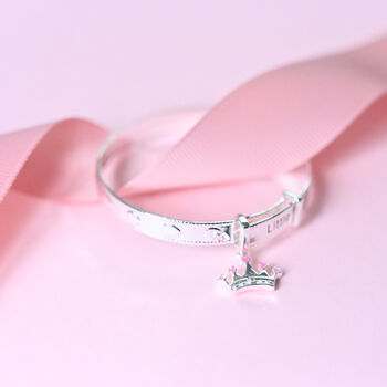 Little Princess Crown Bangle, 2 of 3