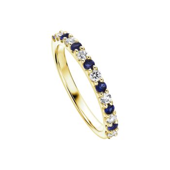 Odette Lab Grown Diamond And Created Gemstones Ring, 4 of 11