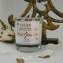 Christmas Personalised Candle, thumbnail 2 of 4