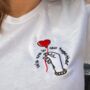 We Are In This Together Embroidered T Shirt, thumbnail 2 of 3