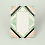 G Decor Pink And Green Rhombic Pattern Photo Frames, thumbnail 4 of 6