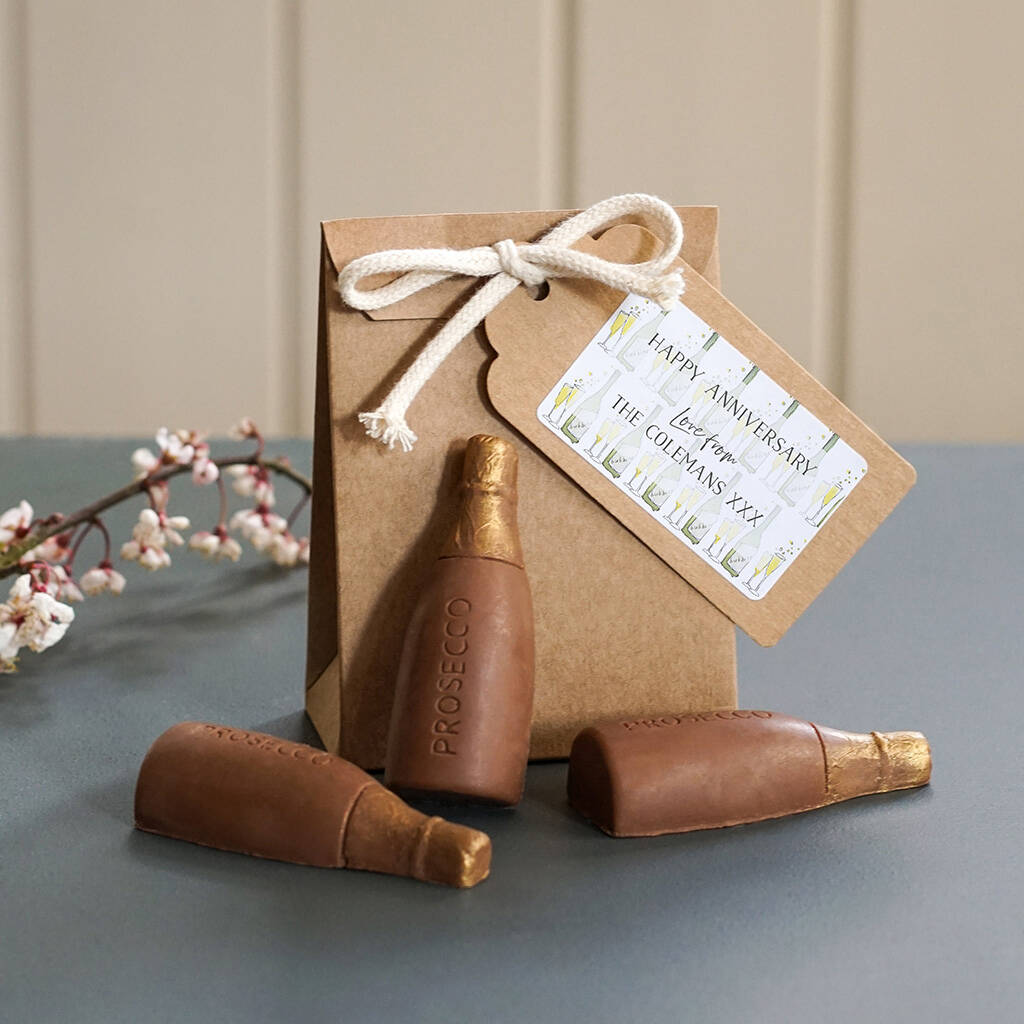 Personalised Prosecco Chocolate Gift Bag, 1 of 2