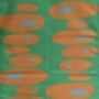 Pebbles Tea Towel Bright Green / Orange, thumbnail 2 of 3