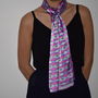 Scarf 1916 G.P.O. Print In Pink, thumbnail 1 of 2