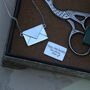 Personalised Envelope And Letter Silver Necklace, thumbnail 3 of 11