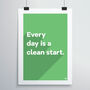 Clean Start Print, thumbnail 1 of 12