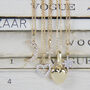 14ct Gold And Diamond Charm Necklaces, thumbnail 4 of 11
