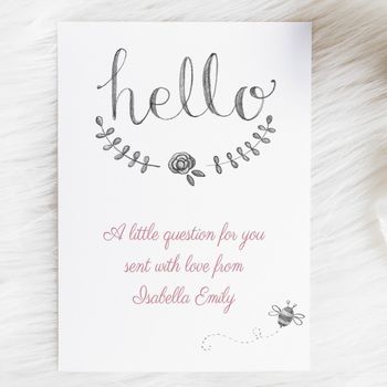 Will You Be My Godparent Christening Card, 9 of 10