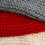 Christmas Blanket Beginner Knitting Kit, thumbnail 4 of 10