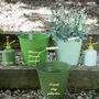 Personalised Gardening Bucket And Mister Gift Set, thumbnail 1 of 4