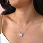 Envelope Locket Necklace, thumbnail 2 of 9