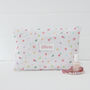 Oilcloth Wipe Clean Personalised Make Up Bag, thumbnail 3 of 9