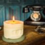 Engine Piston Candle: Fresh Linen Man Cave Candle, Car Engine Part Moulded Scented Candle. Handmade UK By Glowsmith, thumbnail 3 of 4