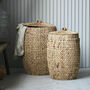 Lana Water Hyacinth Storage Basket, thumbnail 1 of 4