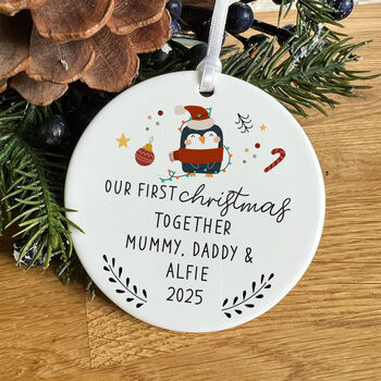 Our First Christmas Together Gift Ornament, 6 of 7