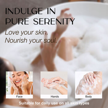 Luxury Crystal Soap Set With Heart Gemstone – Lavender And Rose Mother’s Day Gift For Mum, 5 of 12