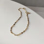 Delicate 18 K Bohemian Gold Plated Chain Anklet, thumbnail 6 of 10