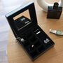 Personalised Men's Black Jewellery Box, thumbnail 4 of 7