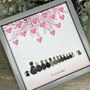Personalised Blossom Family Tree Pebble Picture, thumbnail 1 of 3