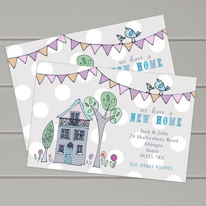 New Home and New Address Cards | notonthehighstreet.com