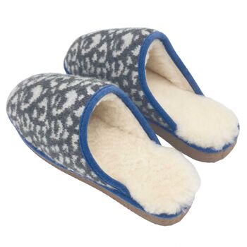 Cosy Lambswool And Sheepskin Slippers, 12 of 12