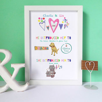 Personalised Together Print, 2 of 4