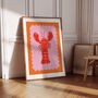 Lobster Scallop Colourful Art Print, thumbnail 3 of 5
