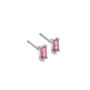 Pink Tourmaline Stud Earrings, thumbnail 1 of 3